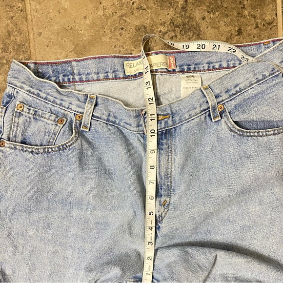 Levi’s 550 Relaxed Tapered Jeans Size 18 Long - Picture 5 of 8